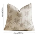 thumbnail image 4 of Halloween Sale Clearance!Fall Decorations for Home, 45x45cm Fall Maple Leaf Embroidered Throw Pillow Covers 3 Colors Linen Textured Squares Cushion Covers For Thanksgiving Sofa Decor, 4 of 7