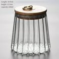 thumbnail image 6 of Glass Sealed Storage Jars,Clear Storage Containers With Airtight Bamboo Lid, 6 of 6