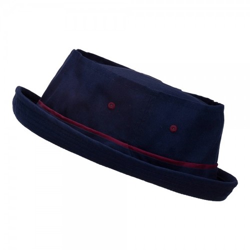 Big Size Roll Up Bucket Hat - Navy with 