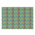 thumbnail image 1 of Elephant Cutting Board, Childish Abstract Pattern with Polka Dotted Animal Spraying Waters, Decorative Tempered Glass Cutting and Serving Board, in 3 Sizes, by Ambesonne, 1 of 2