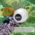 thumbnail image 3 of Mini Magnetic Fish Tank Brush - Fish Tank Cleaner - Glass Cleaner - Portable Durable Mini Magnet - Aquarium Cleaning and Algae Removal - White, 3 of 5