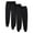 Black, variant on LLYwey Fleece Lined Leggings Women On Sale Clearance Men's Casual Trousers Fleece Lined Pants Thick Solid Color Plus Size Running Sports Pants New Winter Pants Blue XXL