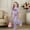 C-Purple9, variant on JIAYUE Girls Spring Outfit Sets Cartoon Print Short Sleeve Crew Neck Pullover T Shirt Flared Pants Elegant For Kids Seasonal Comfortable Outfit