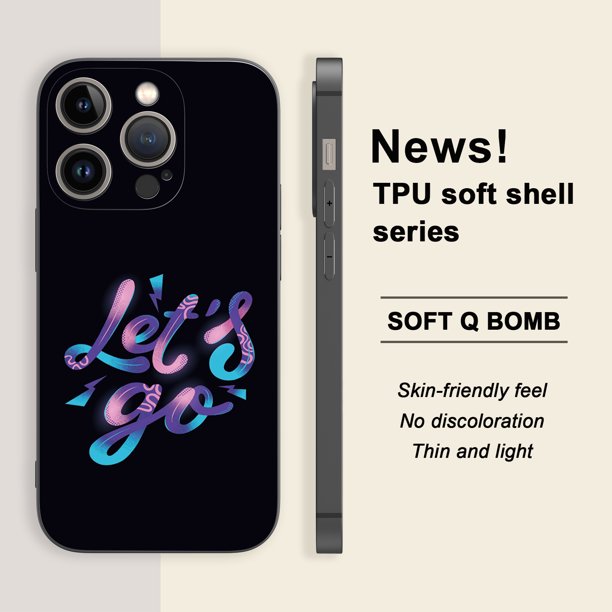 ¡Mejora el aspecto de tu iPhone con una divertida y protectora funda para teléfono con gráficos de dibujos animados para los modelos 14/13/12 Pro y 11!