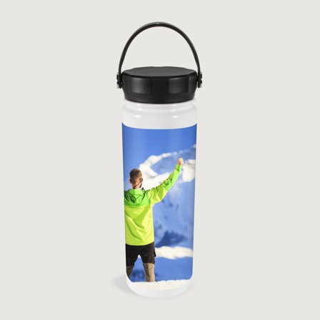 22 oz Water Bottle White