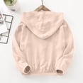 thumbnail image 6 of Jalioing Girls Sun Jacket Lightweight Zip Up Hooded Jacket Spring Fall Windproof Outdoor Jacket with Pocket 3-16 Years, 6 of 9