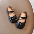 thumbnail image 5 of Toddler Little Kid Girls Dress Shoes, Girl Mary Jane Flats Party School Wedding Ballerina Shoes with Bowknot, 5 of 13