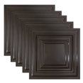 thumbnail image 1 of Great Lakes Tin Detroit Bronze Burst 2ft x 2ft Lay In Ceiling Tiles (5 Pack), 1 of 6