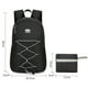 thumbnail image 4 of Bolsa de pesca impermeable Mochila escolar plegable para viajes de oficina (negro) Ehuebsd Para Estrenar, 4 of 9