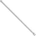 thumbnail image 2 of Sterling Silver Rhodium-Plated Cz Tennis Bracelet Made In China qx355cz, 2 of 5
