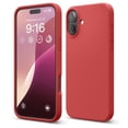 thumbnail image 1 of Funda de teléfono Elago compatible con iPhone 16 Plus de silicona roja, 1 of 9