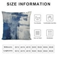 thumbnail image 5 of GOSMITH Blue and Gray Abstract Art Throw Pillow Covers Set of  Oil Painting Decorative Couch Pillow Case Outdoor Sofa Cushion Cover for Bed Living Room, 5 of 5