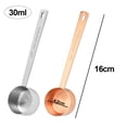 thumbnail image 2 of Kitchen Cuchara dosificadora de 30 ml y 2 cucharadas para café, nutracéuticos y proteínas en polvo, acero inoxidable, juego de 2, 2 of 5