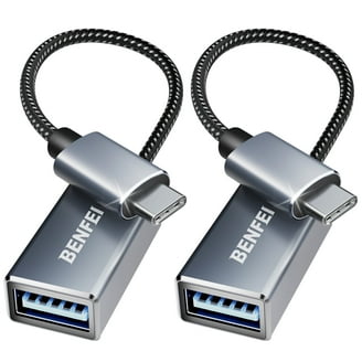OSWAG Adattatore jack per cuffie USB C a 3.5 (2 pacchetti