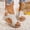 Grey, variant on Women's the slope and thick sole Sandals – Platform Wedges Summer Comfort Casual shoes