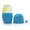 Blue, variant on Mini Ice Roller for Sculpting & De-Puffing - Face Ice Roller & Massager - Ice Mold for Face - Compact Skin Care Tools for Daily Skincare & Travel