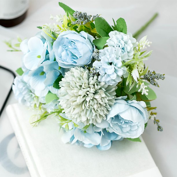 Super Oferta, Simulación de boda, fotografía de boda con flores de mano, arte floral, decoración del hogar Akmoler