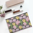 thumbnail image 6 of Zufioo Colorful Roses Print DuPont Paper Portable Toiletry Bag, 8.9x6.5 inch Zippered Hand-held Paper Cosmetic Bag Storage Tool Kit, 6 of 7