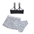 thumbnail image 3 of BULLPIANO Big Girl Bikini Bathing Suit with Beach Skirt 3 Piece Swimsuits 8-12 Years, 3 of 9