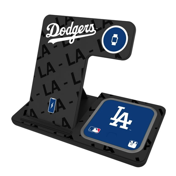 Keyscaper Los Angeles Dodgers 3-In-1 Wireless Charger