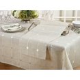 thumbnail image 2 of Fennco Styles Beautiful Embroidered Check Pattern Decorative Tablecloth, 2 of 6