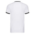 thumbnail image 2 of Fruit of the Loom Mens Contrast Ringer T-Shirt, 2 of 4