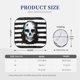 thumbnail image 3 of Fotbe Watercolor Skull Juego de 2 Piezas de Parasoles para Parabrisas | Bloqueador Solar para Auto | Accesorios Plegables para Protección Solar Interior-Small, 3 of 6