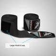 thumbnail image 4 of Hayabusa Perfect Stretch 4.0 Cotton Black Exercise Wraps with Adjustable Strap-Black, 120 Inches, 4 of 6