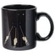 thumbnail image 1 of Taza de cerámica plateada con diseño de búfalo con forma de varita de Harry Potter, 600 ml, 1 of 6