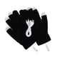 thumbnail image 1 of Naiovety 1 par de guantes calentados por USB para mujer, guantes calentadores de manos con pantalla táctil para escribir en invierno frío, Suministros térmicos Negro, 1 of 6