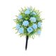 thumbnail image 4 of Rosas artificiales con estacas para el suelo, centro de mesa, planta artificial Azul, 4 of 9