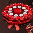 thumbnail image 3 of Billuyoard 10 unids/set caja de dulces de boda cajas de almacenamiento de pasteles contenedor de alimentos regalos fiesta de compromiso galleta Kits de decoración para fiestas Rojo, Tipo 13 Grande, 3 of 6