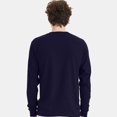 thumbnail image 2 of HANES - Long Sleeve T-Shirt Made with 5.3 Oz./yd² (Us) 100% Cotton | 6 Piece Athletic Navy Tee | 3XL Size, 2 of 6