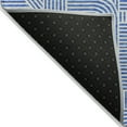 thumbnail image 3 of Addison Rugs Chantille Indoor/Outdoor Transitional Lines Blue Washable Rectangle Rug, 10' x 14', 3 of 6