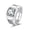 Man number48, variant on Men's Adjustable Cartoon Ring Copper with Platinum Electroplating Featuring Animal Designs Panda Rabbit Bat Duck