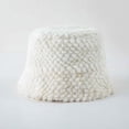 thumbnail image 2 of Diufon Women's Winter Plush Bucket Hat Thickened Warm Solid Color Hats Cute Fleece Lined Outdoor Windproof Caps, 2 of 2