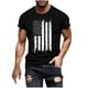 thumbnail image 2 of Tops para hombre, blusas y camisas de manga corta con cuello redondo para hombre, jersey informal de moda con estampado de cuello redondo para hombre, pantalones cortos deportivos para fitness, blusa, 2 of 5