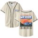thumbnail image 1 of Josiah Queen The Mt. Zion Tour Merch Jersey de béisbol camisa con cuello en V mujeres hombres ropa de calle de manga corta, 1 of 3