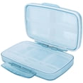 thumbnail image 1 of Organizador de pastillas, caja organizadora de pastillas portátil, contenedor de vitaminas, caja de medicamentos portátil, verdadera excelencia, 1 of 14