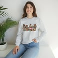 thumbnail image 4 of Gingerbread Christmas Coffee Sweatshirt, Christmas Coffee Sweater, 4 of 4