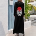 thumbnail image 3 of Vestido largo negro Vestido de noche Tendencia ropa mujer 2024, 3 of 5