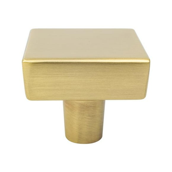 Berenson 2649-1MDB-P Brookridge Square Knob, Modern Brushed Gold