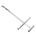 thumbnail image 1 of Soil Sample Probe, Reusable Fluent Sampling Tubular Soil Sampler Probe T Shaped Handle Rugged  for Farm, 1 of 7