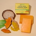 thumbnail image 2 of AMVital Kojic Acid Soap for Dark Spots, Turmeric Soap for Face & Body with Hyaluronic Acid, Vitamin C, Vitamin E, Shea Butter, Castile Olive Oil (2 Pack), 2 of 10