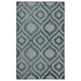thumbnail image 3 of Nikki Chu  Ezzine Grey/Blue Trellis Indoor/Outdoor Area Rug, 3 of 5