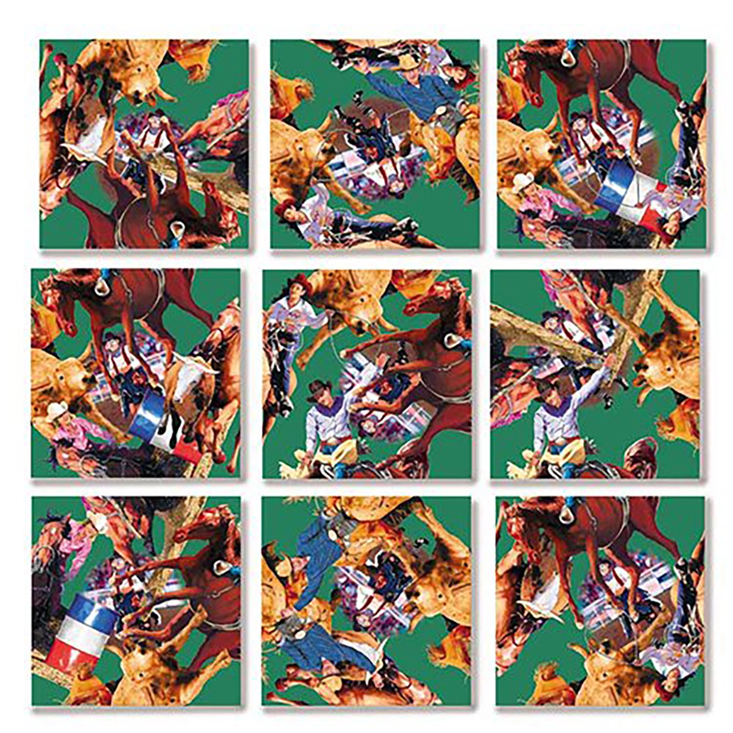 B Dazzle Renoir Scramble Squares 9 Piece Puzzle 