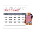 thumbnail image 4 of TIYOMI Plus Size American Flag Shirts Womens Raglan V-Neck Tees 4th of July Tops Color Block Short Sleeve 2x Patriotic Tunics Stripe Casual Summer Blouses 2XL 18W 20W, 4 of 4