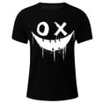 thumbnail image 4 of Men's Graphic Tees Printed Casual Summer Tee Tops Short Sleeve T-Shirts Fashion Tees, 4 of 7