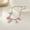 Silver, variant on 18K Gold Plated & Silver Stainless Steel Ocean Animal Charm Paperclip Chain Necklace, Pink Starfish Turtle Conch Vacation Choker for Women