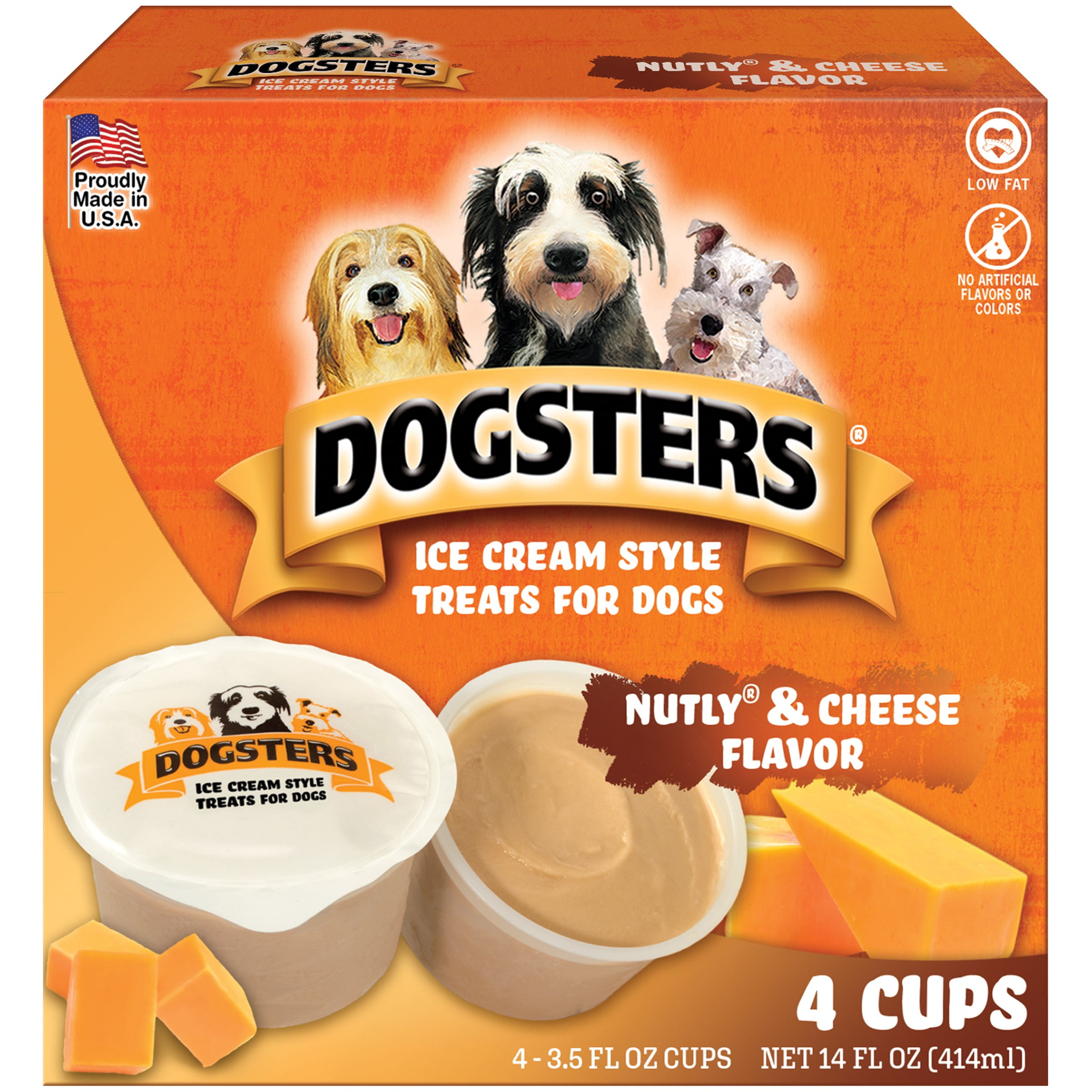 \u0026 Cheese Flavor Ice Cream Style Dog 